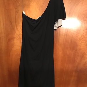 Vince Camuto One Shoulder Cocktail Dress- M